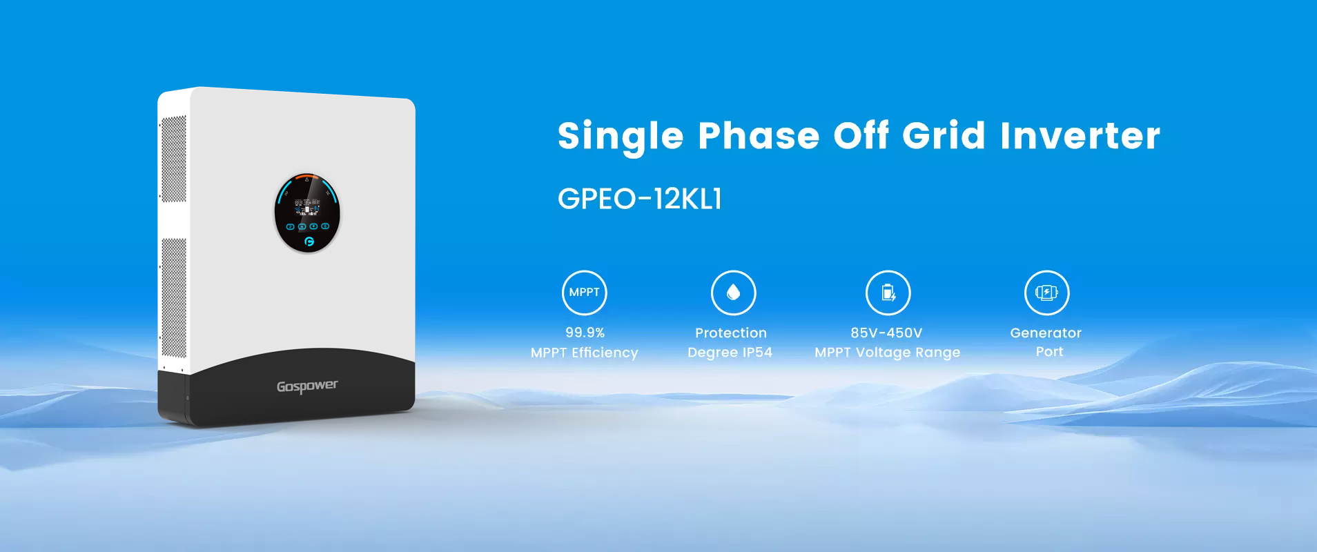 Gospower Off Grid 12kW အင်ဗာတာ
